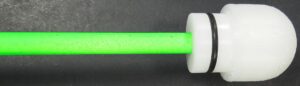 Force Reach Florescent Green 44 Inch Blade Show With Closeup Of Cane Tip
